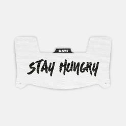 Stay Hungry White Visor Skin