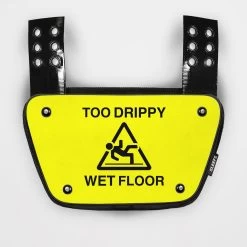 Too Drippy Wet Floor Sticker For Back Plate