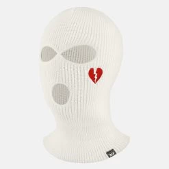 BRKN White Ski Mask