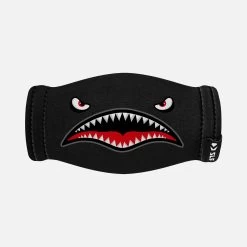 War Shark Blackout Chin Strap Cover