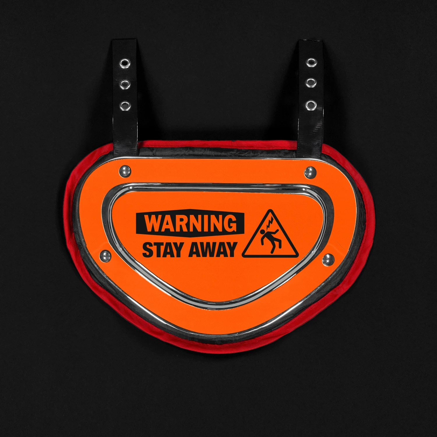 Warning Stay Away Sticker For Back Plate - Image 9