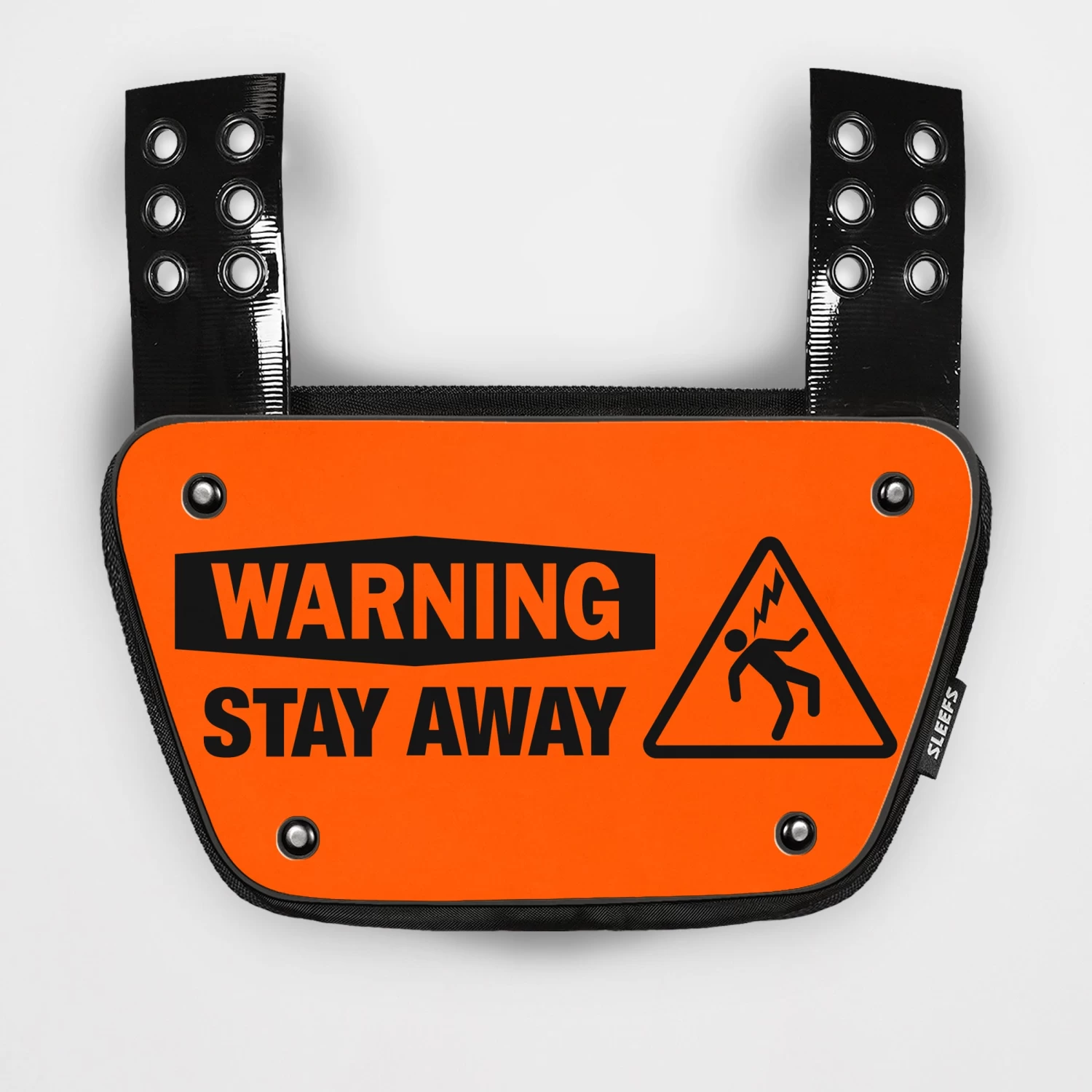 Warning Stay Away Sticker For Back Plate