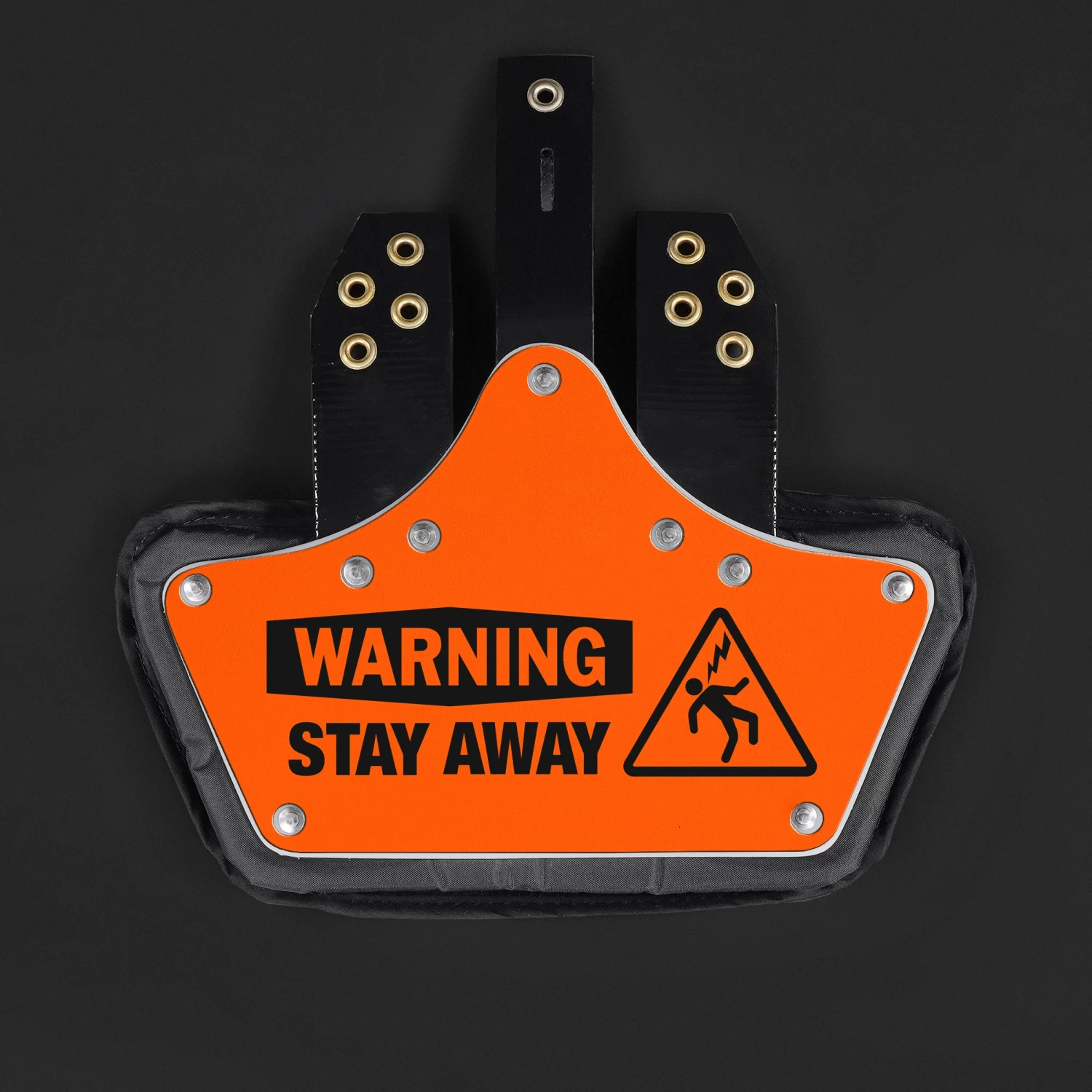 Warning Stay Away Sticker For Back Plate - Image 5