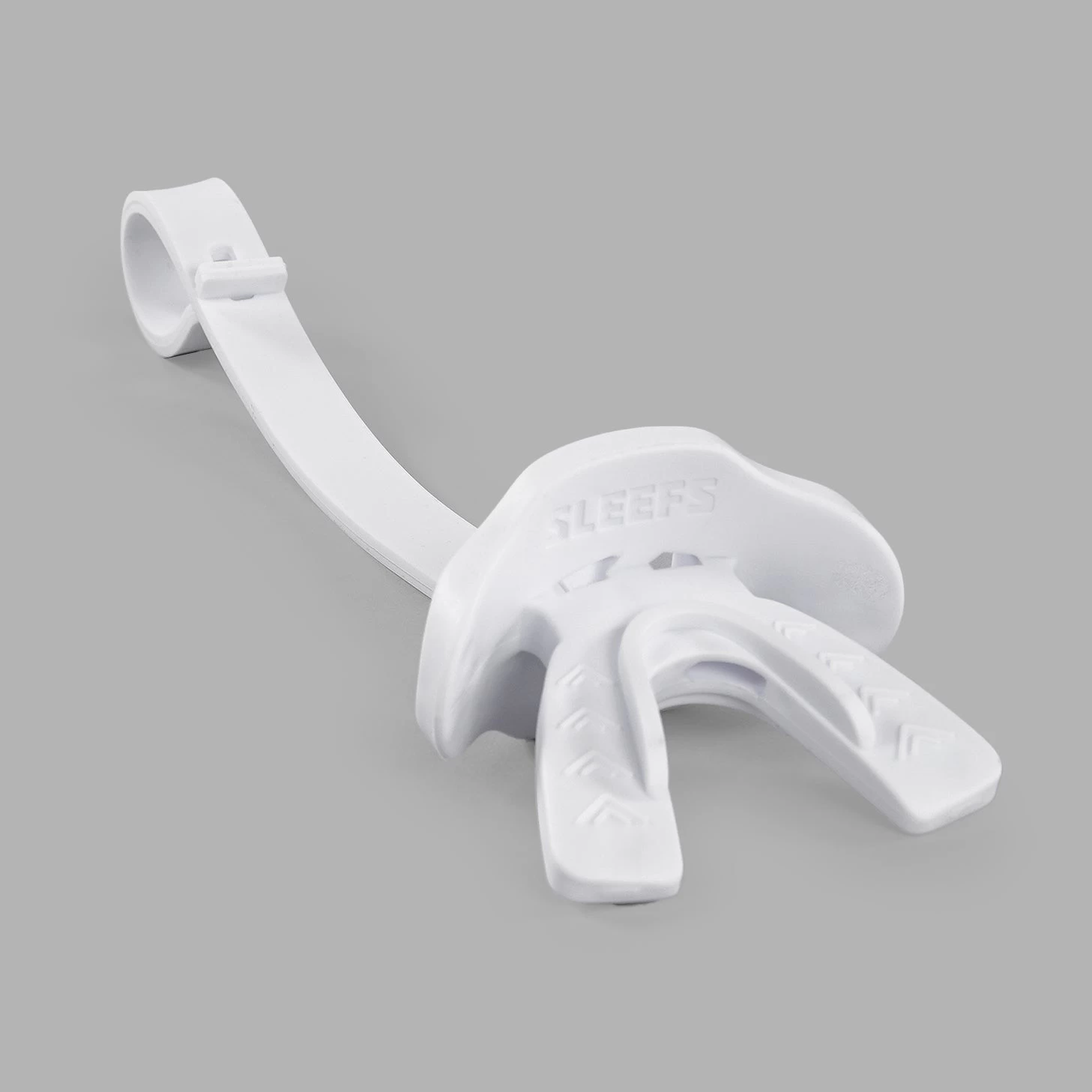 Faith Cross White Soft Football Mouthguard - Image 3