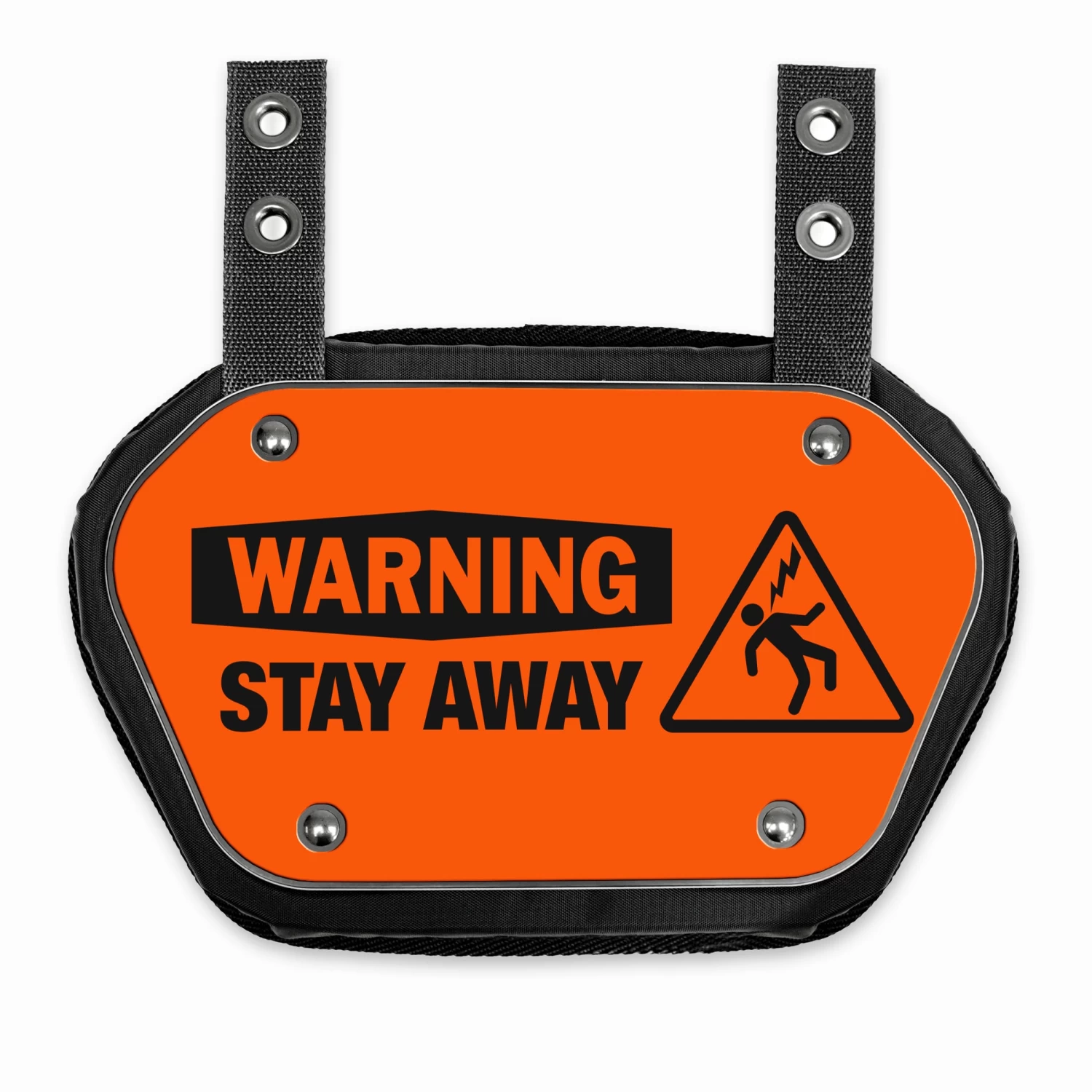 Warning Stay Away Sticker For Back Plate - Image 15