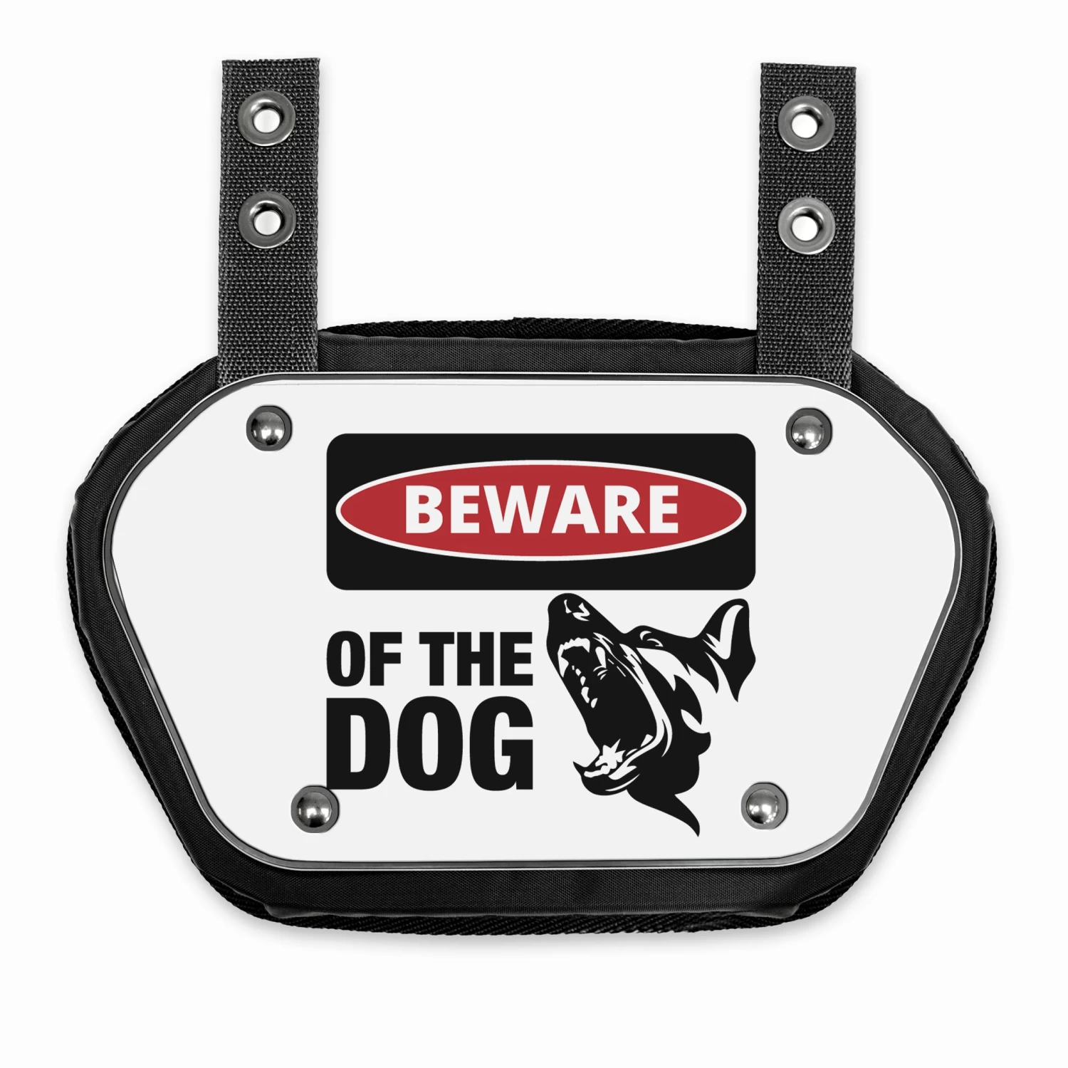 Beware Of The Dog Sticker For Back Plate - Image 16
