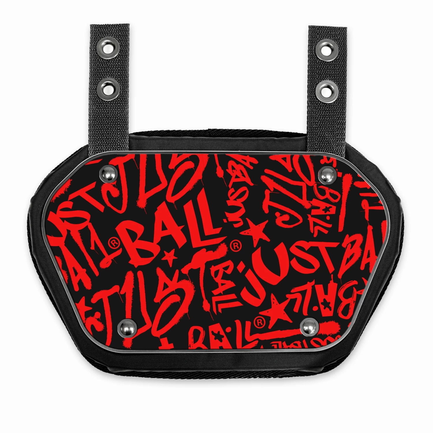 Just Ball Red Sticker For Back Plate - Image 16