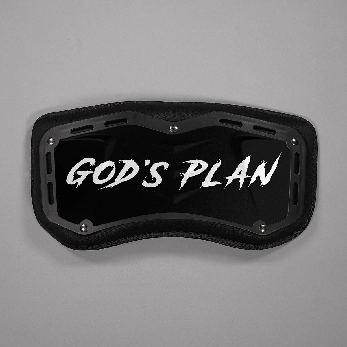 God's Plan Black Sticker For Back Plate - Image 15