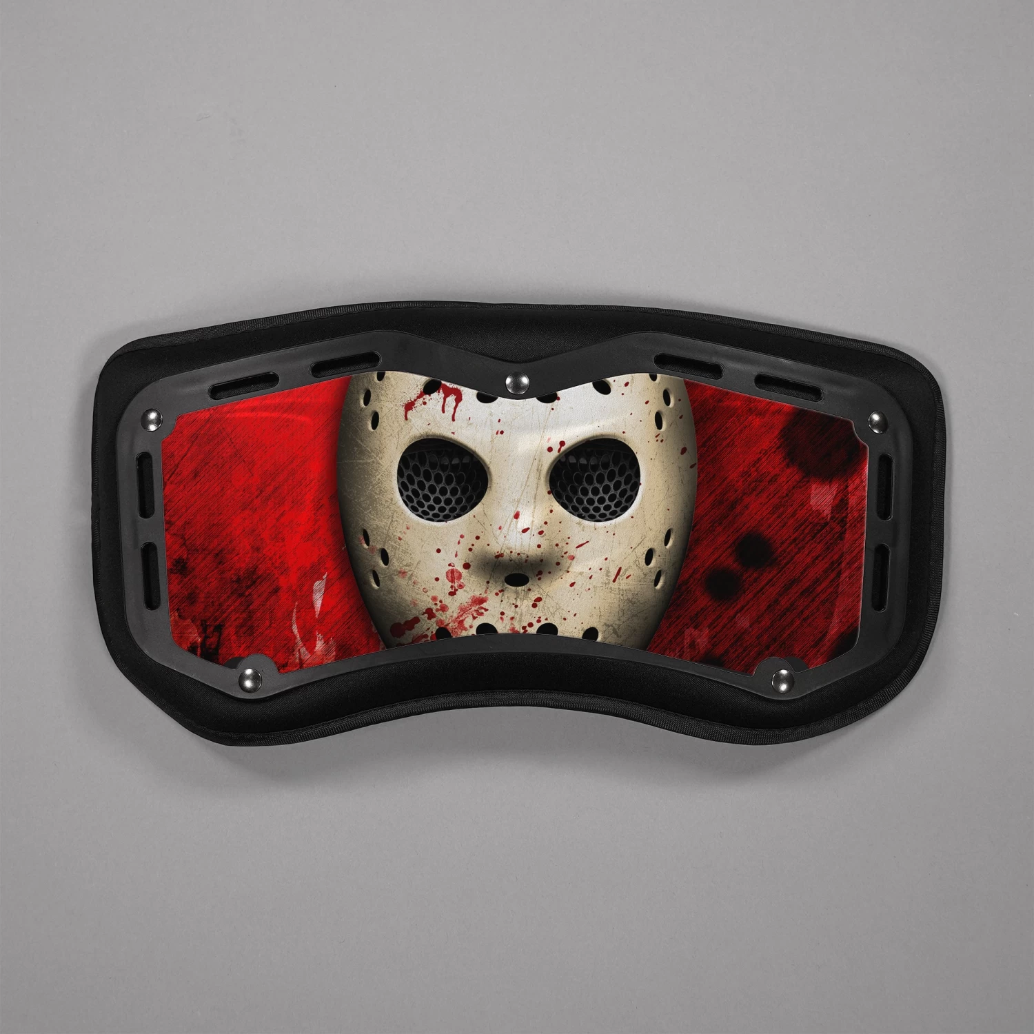 Hockey Mask Sticker For Back Plate - Image 14