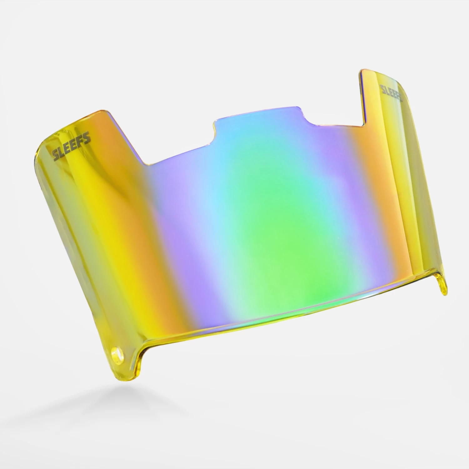 Yellow Green Bifrost Rainbow Helmet Eye-Shield Visor - Image 3