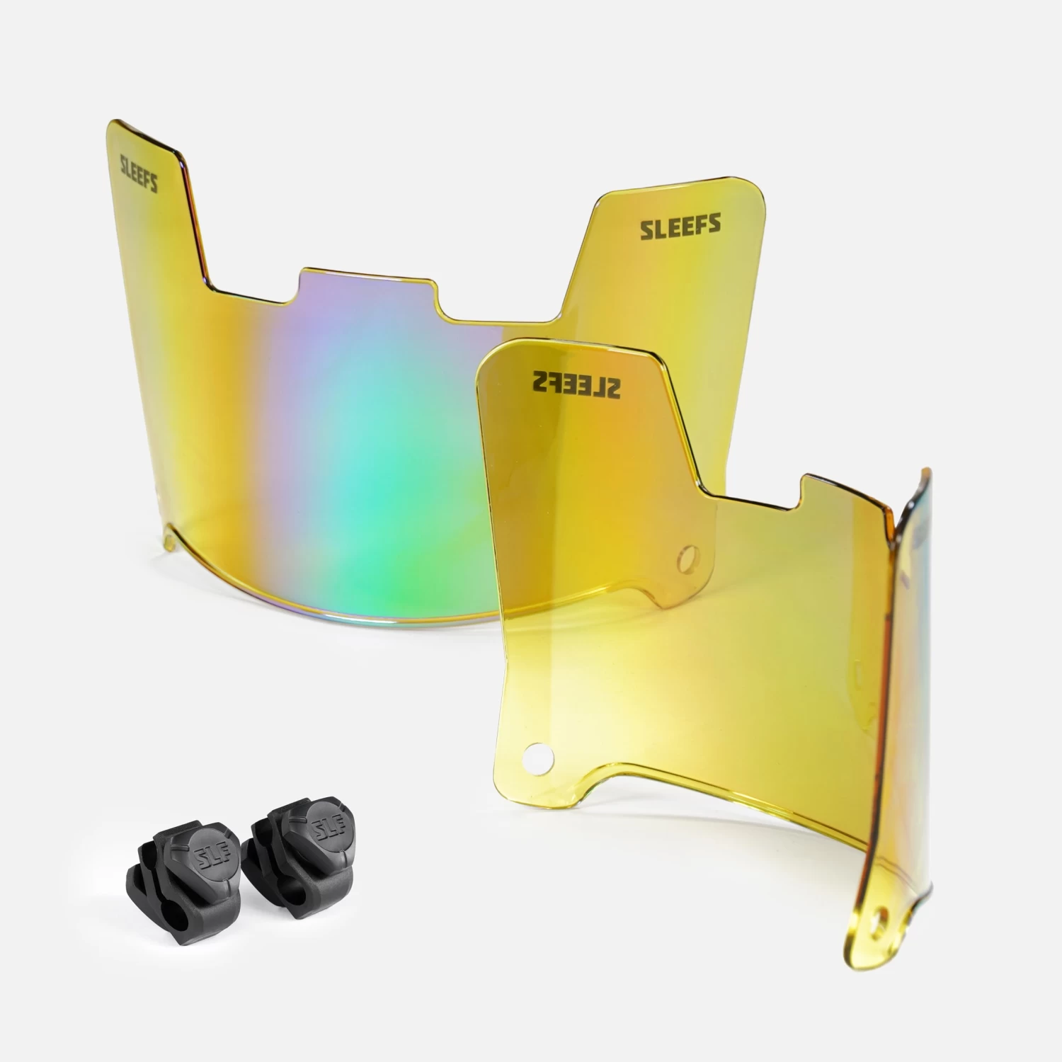 Yellow Green Bifrost Rainbow Helmet Eye-Shield Visor